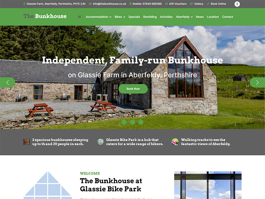 New Website | The Bunkhouse