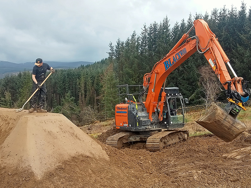 Work has now started on a new downhill track